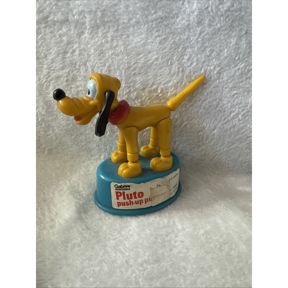 Gabriel Pluto Push-Up Puppet. Walt Disney Productions/Gabriel Industries, Inc.